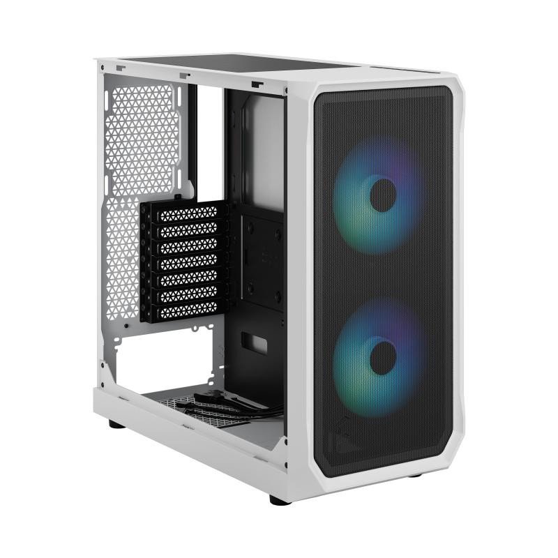 Fractal Design Focus 2 RGB White TG Clear Tint – Image 8