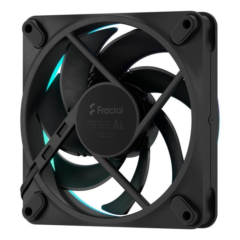 Fractal Design Momentum 12 RGB Boitier PC Ventilateur 12 cm Noir 1 pièce(s) – Image 6
