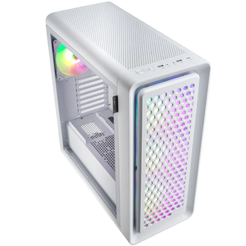 FSP (FORTRON) Boitier CUT593A Blanc E-ATX – Image 3