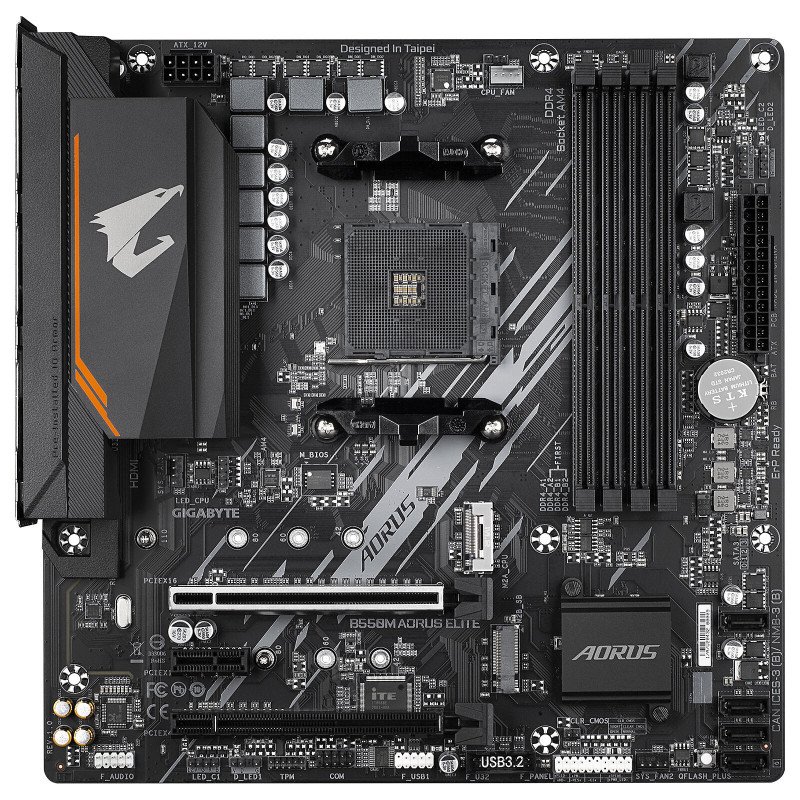 GIGABYTE B550M AORUS ELITE DDR4 – Image 2