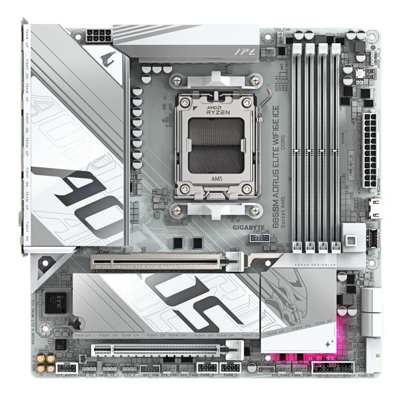 GIGABYTE B850M AORUS ELiTE WF6E ICE – Image 2