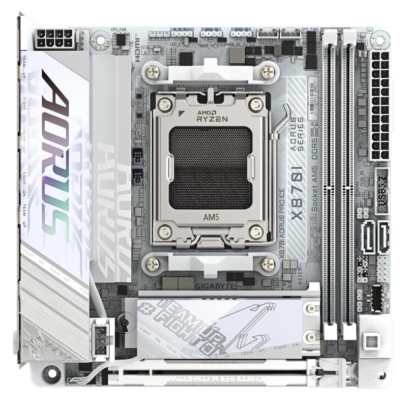 GIGABYTE X870I AORUS PRO ICE – Image 2