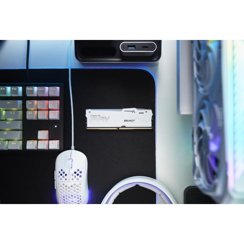 Kingston Technology FURY Beast 16GB 6000MT/s DDR5 CL36 DIMM White RGB EXPO – Image 8