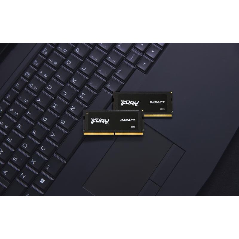 KINGSTON 16G (2x8G) D5 4800Mhz FURY Impact Black PnP – Image 7