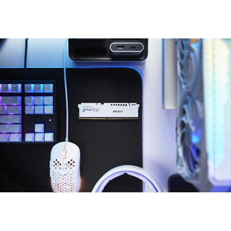 Kingston Technology FURY 32 Go 5200 MT/s DDR5 CL40 DIMM (Kits de 2) Beast White XMP – Image 9