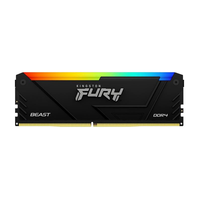 KINGSTON 8G (1x8G) D4 3600Mhz FURY Beast Rgb*KF436C17BB2A/8