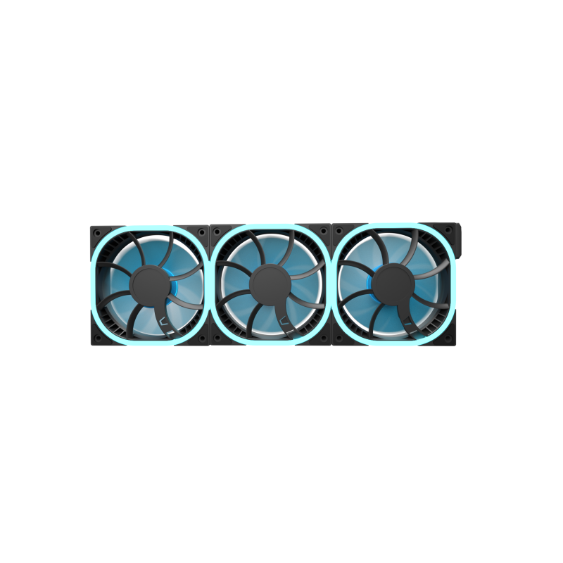 M.RED SparkX PACK 3 VENTILATEUR 120MM + CONTROLEUR ARGB – Image 4