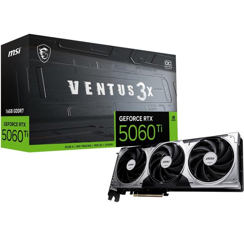 MSI RTX 5060Ti 16G VENTUS 3X OC