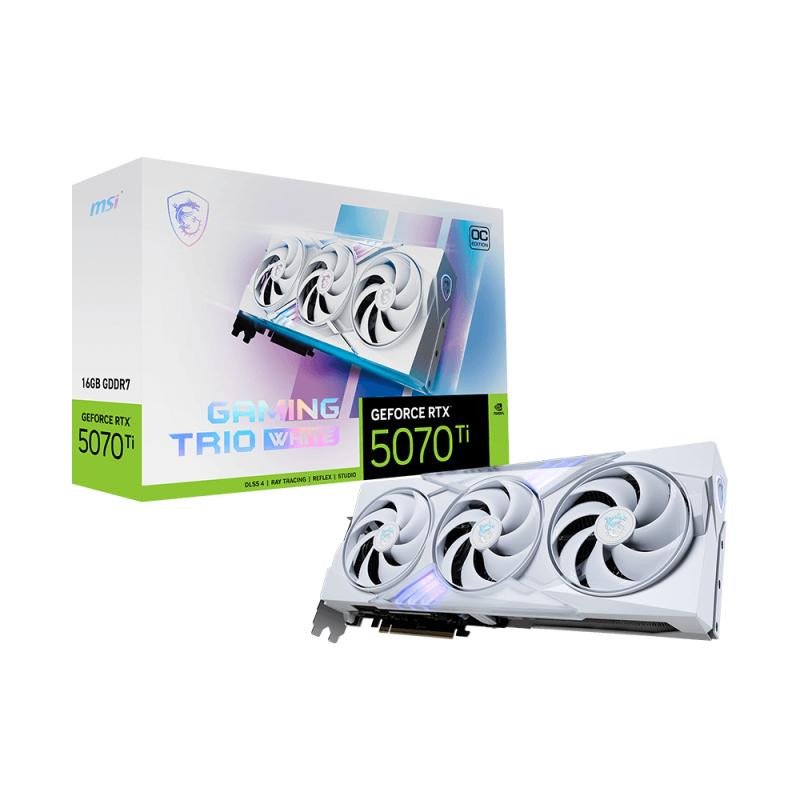 MSI RTX 5070TI 16G GAMING TRIO OC WHITE – Image 7