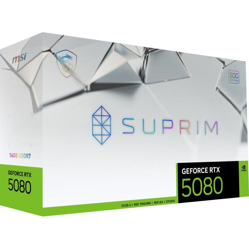 MSI RTX 5080 16G SUPRIM SOC – Image 2