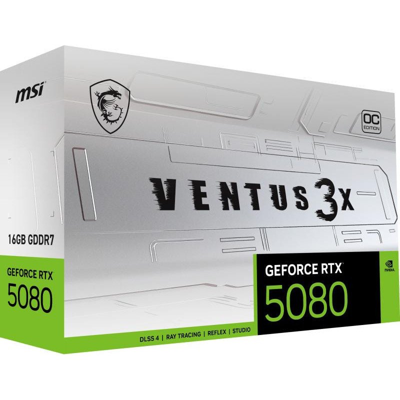 MSI RTX 5080 16G VENTUS 3X OC WHITE – Image 2
