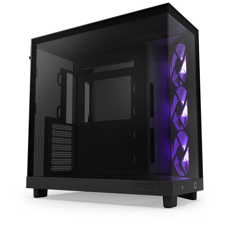 NZXT H6 Flow RGB Midi Tower Noir – Image 17