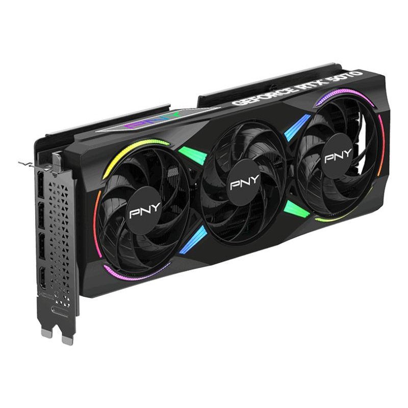 PNY GeForce RTX 5070 12GB ARGB Overclocked Triple Fan – Image 3