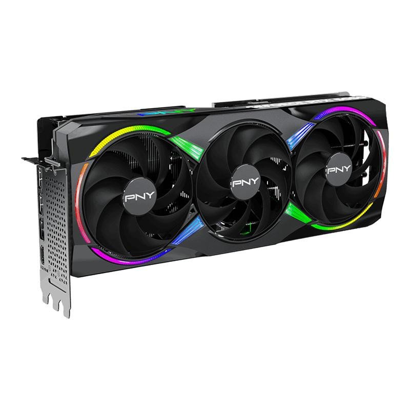 VGA PNY GeForce RTX 5080 16GB ARGB Overclocked Triple Fan – Image 3