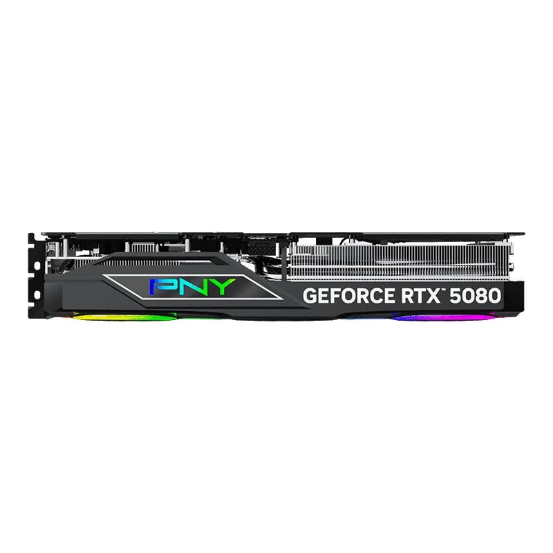 VGA PNY GeForce RTX 5080 16GB ARGB Overclocked Triple Fan – Image 6