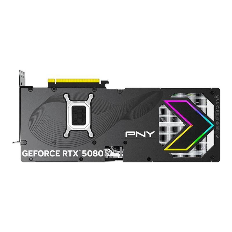 VGA PNY GeForce RTX 5080 16GB ARGB Overclocked Triple Fan – Image 8