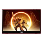 AOC 16G3 téléviseur et moniteur portables Moniteur portable Noir, Rouge 39,6 cm (15.6″) TFT 1920 x 1080 pixels