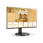 AOC B3 24B3CF2 écran plat de PC 60,5 cm (23.8″) 1920 x 1080 pixels Full HD LED Noir