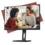AOC E3 24E3QAF écran plat de PC 60,5 cm (23.8″) 1920 x 1080 pixels Full HD LCD Noir