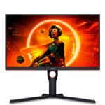 AOC G3 25G3ZM/BK écran plat de PC 62,2 cm (24.5″) 1920 x 1080 pixels Full HD Noir, Rouge