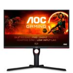 AOC G3 25G3ZM/BK écran plat de PC 62,2 cm (24.5″) 1920 x 1080 pixels Full HD Noir, Rouge