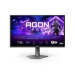 AOC AGON PRO AG276QZD2 écran plat de PC 67,3 cm (26.5″) 2560 x 1440 pixels Quad HD QD-OLED Noir, Gris