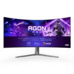 AOC AGON PRO AG456UCZD écran plat de PC 113 cm (44.5″) 3440 x 1440 pixels Wide Quad HD OLED Noir