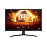 AOC G4 CQ32G4VE écran plat de PC 80 cm (31.5&Prime;) 2560 x 1440 pixels Quad HD LCD Noir, Gris