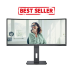 AOC CU34P3CV écran plat de PC 86,4 cm (34″) 3440 x 1440 pixels UltraWide Quad HD LED Noir