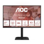 AOC E4 Q27E4CV écran plat de PC 68,6 cm (27″) 2560 x 1440 pixels Quad HD LED Noir