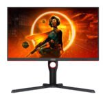 AOC G3 Q27G3XMN/BK écran plat de PC 68,6 cm (27″) 2560 x 1440 pixels 2K Ultra HD LED Noir, Rouge