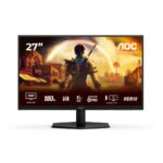 AOC G4 Q27G42XNE écran plat de PC 68,6 cm (27&Prime;) 2560 x 1440 pixels Quad HD LED Noir, Rouge