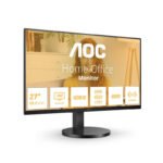 AOC B3 U27B3CF écran plat de PC 68,6 cm (27″) 3840 x 2160 pixels 4K Ultra HD LCD Noir