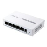 ASUS ExpertWiFi EBP15 Géré Gigabit Ethernet (10/100/1000) Connexion Ethernet, supportant l’alimentation via ce port (PoE) Blanc