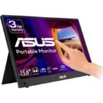 ASUS ZenScreen MB16AMTR écran plat de PC 39,6 cm (15.6&Prime;) 1920 x 1080 pixels Full HD LCD Écran tactile Noir