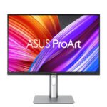 ASUS ProArt PA248CRV écran plat de PC 61,2 cm (24.1&Prime;) 1920 x 1200 pixels WUXGA LCD Noir, Argent