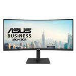 ASUS VA34VCPSR écran plat de PC 86,4 cm (34&Prime;) 3440 x 1440 pixels Wide Quad HD LCD Noir