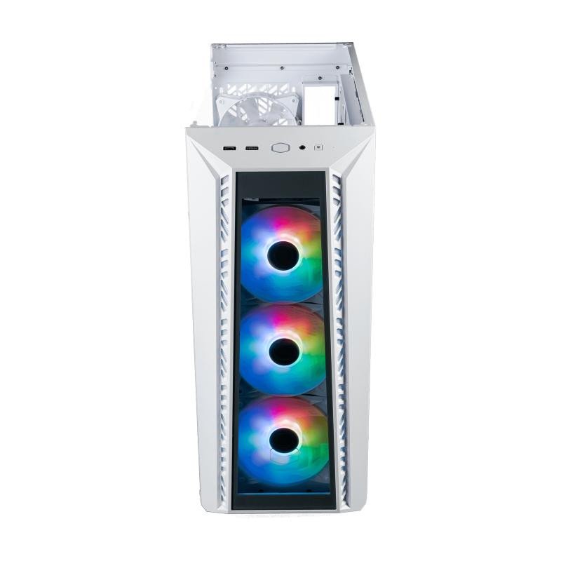 COOLER MASTER MASTERBOX 520 TG White ARGB - ATX o – Image 2