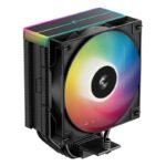 DeepCool AG400 BK ARGB V2 Carte SIM Ventilateur 12 cm Noir 1 pièce(s)