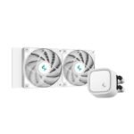 DeepCool LE520 WH Processeur Refroidisseur de liquide tout-en-un 12 cm Blanc 1 pièce(s)