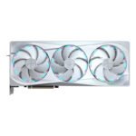 GIGABYTE AORUS GeForce RTX 5080 MASTER ICE 16G Carte Graphique – 16 Go GDDR7, 256 bits, PCI-E 5.0, 2805MHz Core Clock, 3 x DP 2.1a, 1 x HDMI 2.1b, NVIDIA DLSS 4, GV-N5080AORUSM ICE-16GD