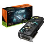 GIGABYTE GeForce RTX 5080 GAMING OC 16G Carte Graphique – 16GB GDDR7, 256 bits, PCI-E 5.0, 2730MHz Core Clock, 3 x DisplayPort, 1 x HDMI, GV-N5080GAMING OC-16GD