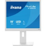 iiyama ProLite B1980S-W1 écran plat de PC 48,3 cm (19&Prime;) 1280 x 1024 pixels SVGA LED Blanc