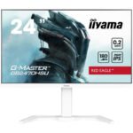 iiyama G-MASTER GB2470HSU-W6 écran plat de PC 60,5 cm (23.8&Prime;) 1920 x 1080 pixels Full HD LED Blanc
