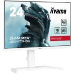 iiyama G-MASTER GB2470HSU-W6 écran plat de PC 60,5 cm (23.8&Prime;) 1920 x 1080 pixels Full HD LED Blanc