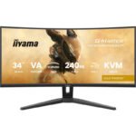 iiyama G-MASTER GCB3486WQSCP-B1 écran plat de PC 86,4 cm (34&Prime;) 3440 x 1440 pixels UltraWide Quad HD Noir