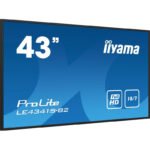 iiyama PROLITE LE4341S-B2 Écran plat de signalisation numérique 108 cm (42.5&Prime;) LCD 350 cd/m² Full HD Noir 18/7
