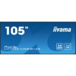 iiyama LH10551UWS-B1AG Écran d&rsquo;affichage dynamique Écran plat de signalisation numérique 2,66 m (104.7&Prime;) LED 500 cd/m² UltraWide 5K HD Noir 24/7