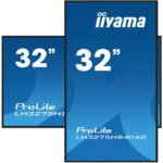 iiyama LH3275HS-B1AG Écran d&rsquo;affichage dynamique Écran plat de signalisation numérique 80 cm (31.5&Prime;) LCD Wifi 500 cd/m² Full HD Noir Intégré dans le processeur Android 11 24/7
