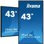 iiyama LH4341UHS-B2 Écran d&rsquo;affichage dynamique 108 cm (42.5&Prime;) LCD 500 cd/m² 4K Ultra HD Intégré dans le processeur Android 8.0 24/7
